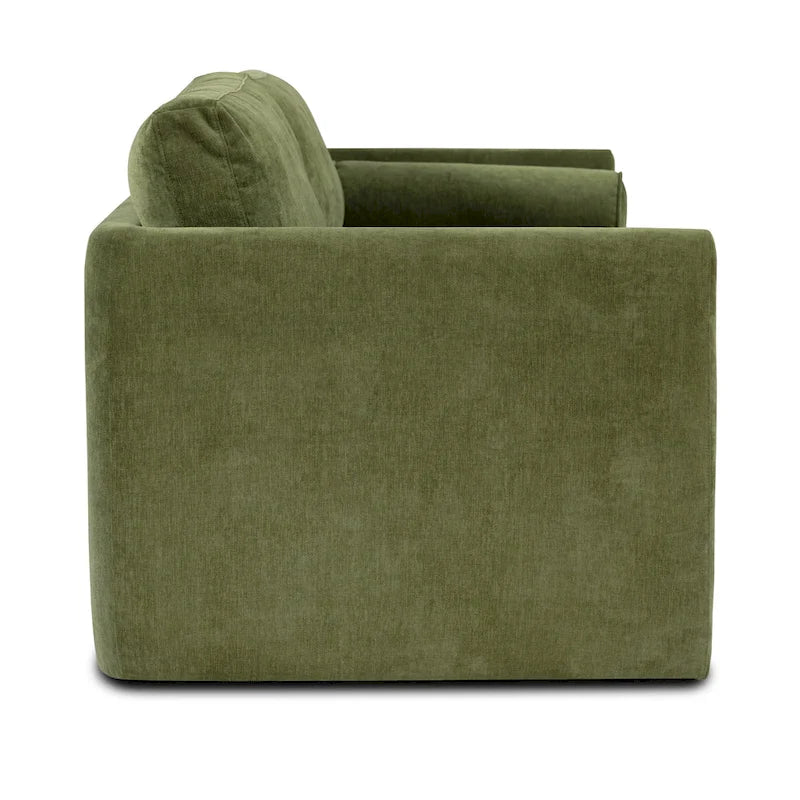 Canapé Lea 90 - Comprend 2 traversins et des housses de coussin amovibles