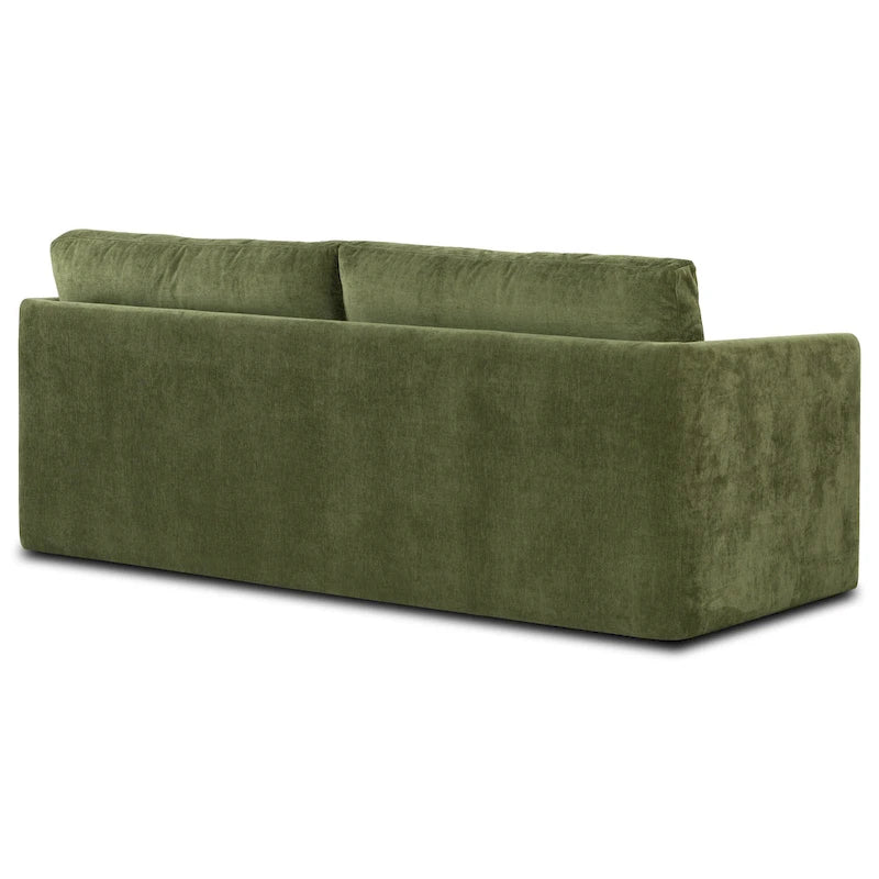 Canapé Lea 90 - Comprend 2 traversins et des housses de coussin amovibles