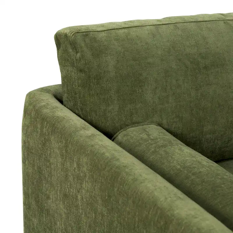 Canapé Lea 90 - Comprend 2 traversins et des housses de coussin amovibles