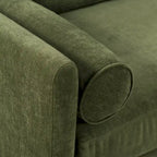 Canapé Lea 90 - Comprend 2 traversins et des housses de coussin amovibles
