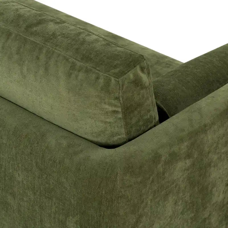 Canapé Lea 90 - Comprend 2 traversins et des housses de coussin amovibles