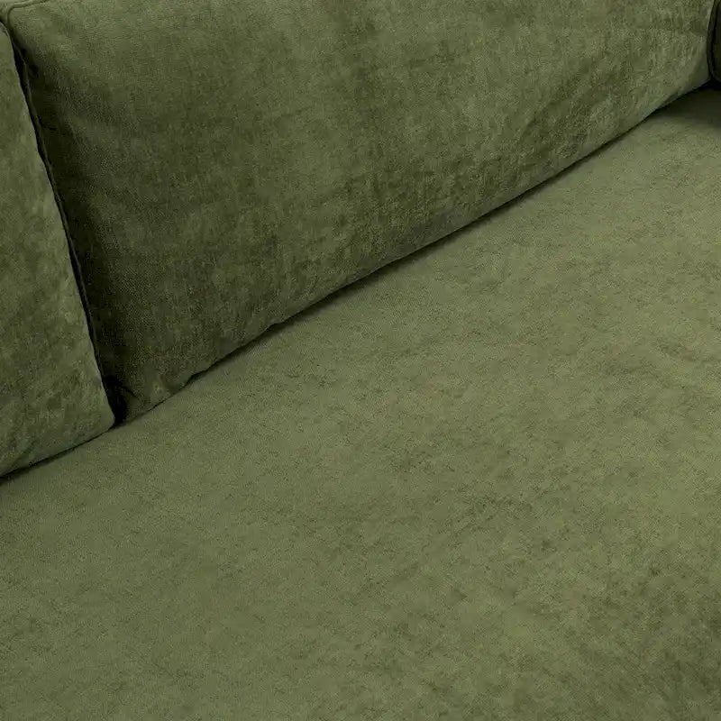 Canapé Lea 90 - Comprend 2 traversins et des housses de coussin amovibles