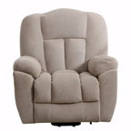 Fauteuil inclinable releveur électrique avec chauffage, massage et port USB