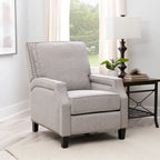 Fauteuil inclinable à dossier poussé et rembourré