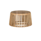 Table basse Asche en bois de manguier naturel