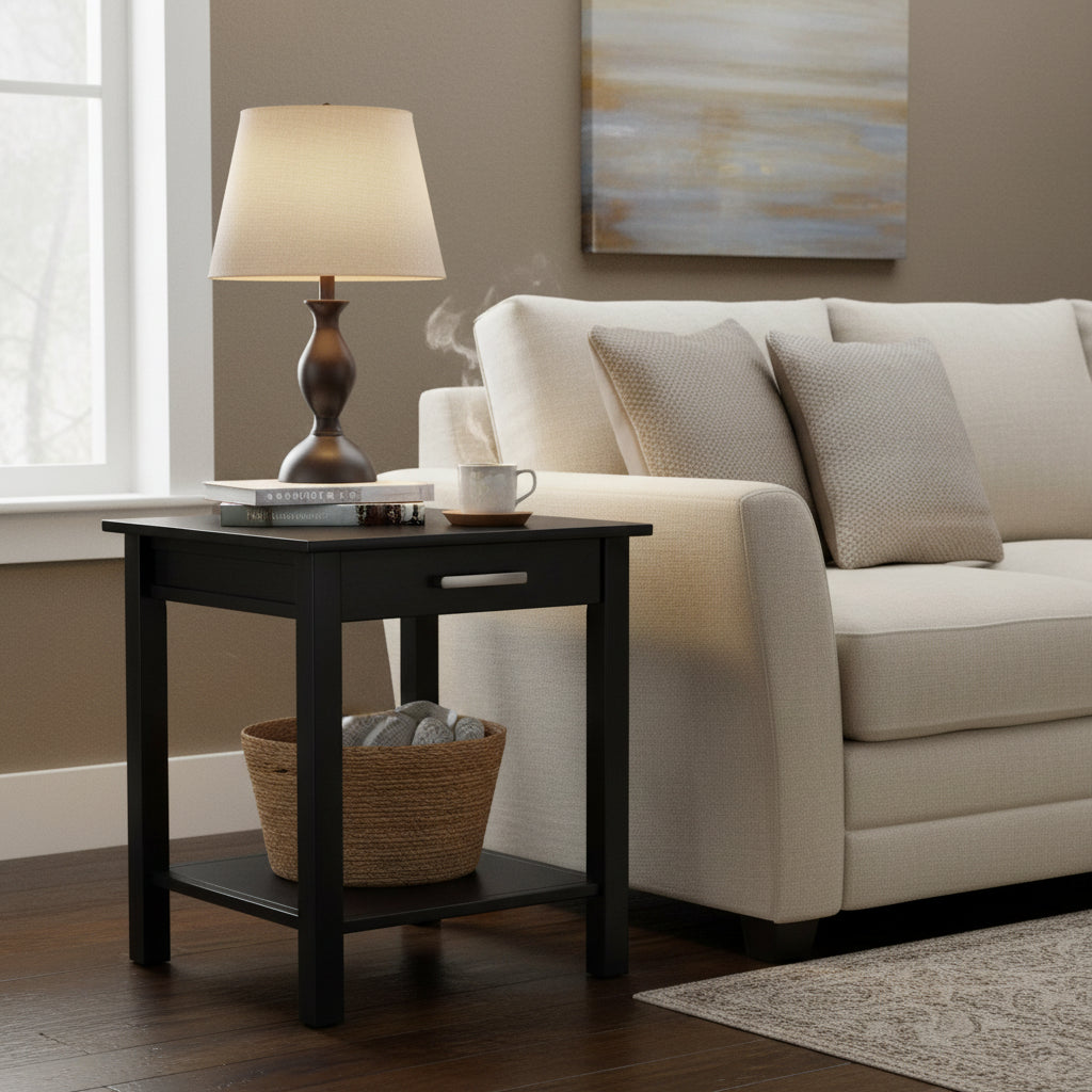 End Table - 20.5D x 20.5W x 31.1H