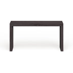 Console Dillon en placage de bois noir