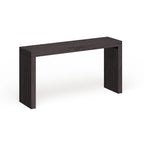 Console Dillon en placage de bois noir