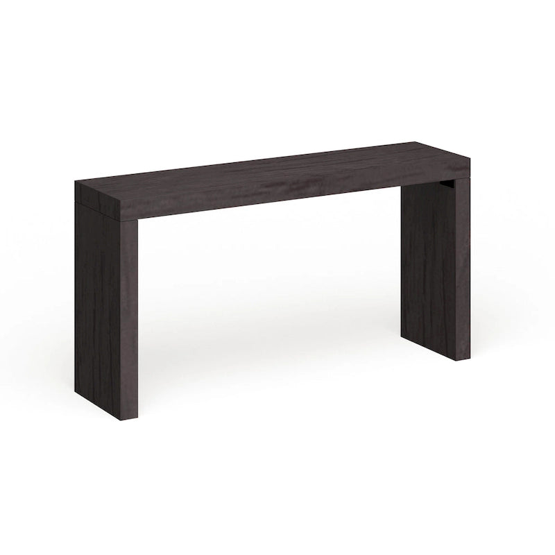 Console Dillon en placage de bois noir