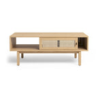 Table basse en bois de chêne Lucas pour salon
