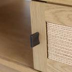 Table basse en bois de chêne Lucas pour salon