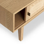 Table basse en bois de chêne Lucas pour salon