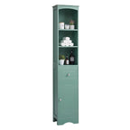 Meuble Colonne de Salle de Bain, Meuble de Rangement sur Pied avec Tiroir et Étagère Réglable