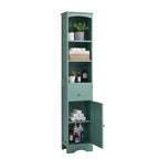 Meuble Colonne de Salle de Bain, Meuble de Rangement sur Pied avec Tiroir et Étagère Réglable