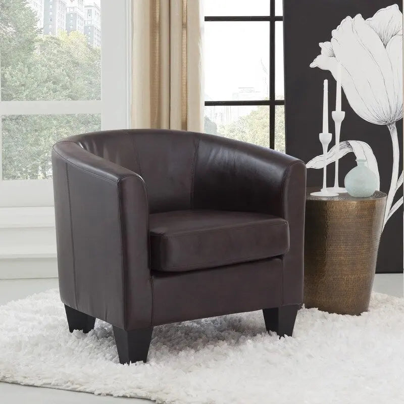 Fauteuil d'appoint rembourré Enzo